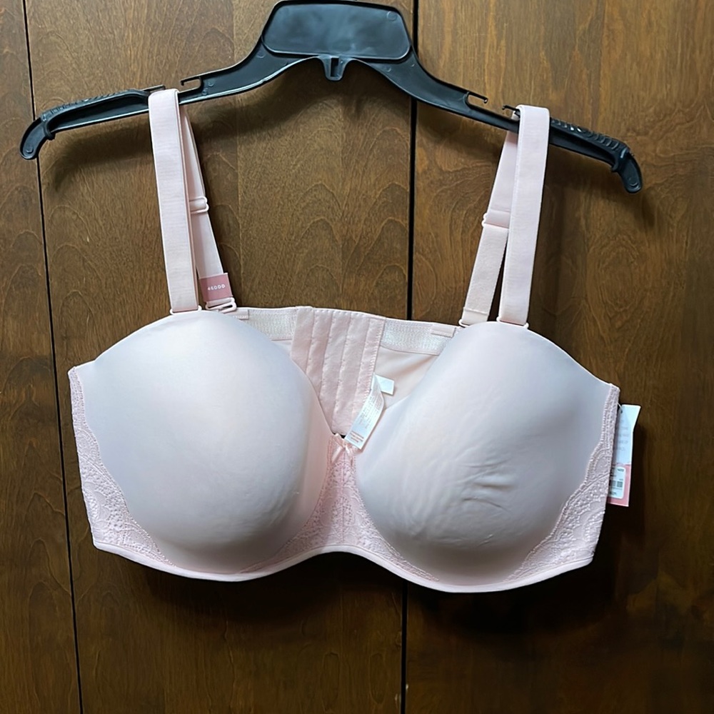 Lane Bryant/Cacique Boost Multi-Way Strapless Bra 46DDD